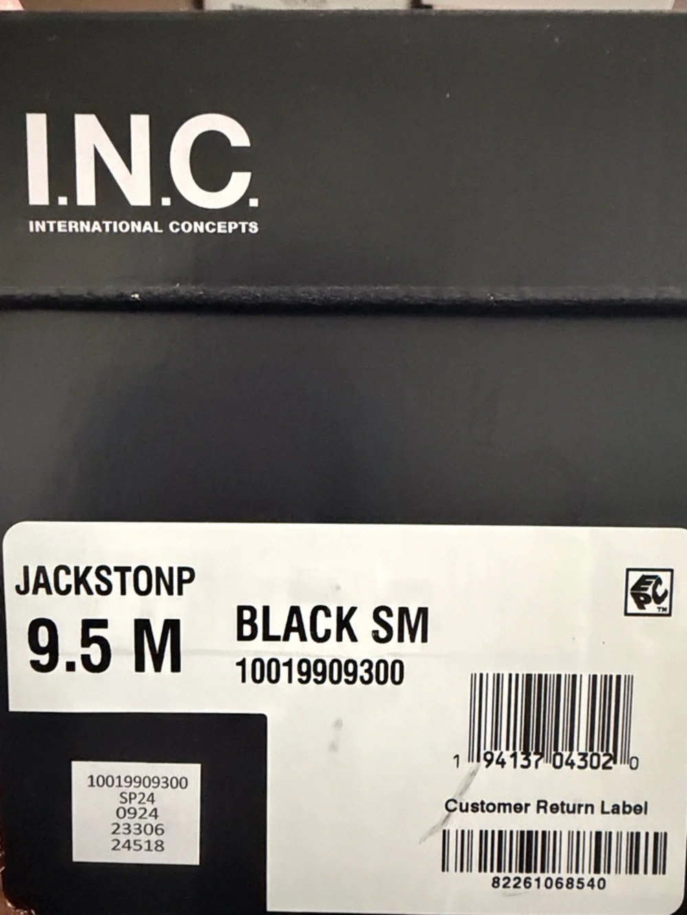 INC Jackston Over-The-Knee Boots in Black, Size 9.5, NEW in Box